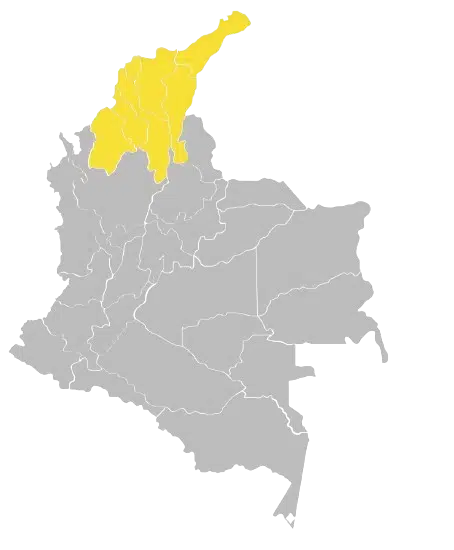 Mapa colombia